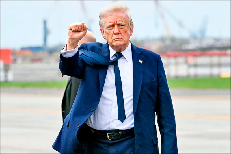 美國總統川普預計29日在密西根州舉行集會，慶祝上任百日，這是他重返白宮後首場造勢集會。（法新社）