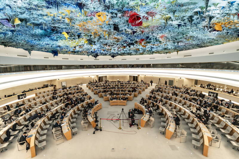 全球媒體調查發現，北京在聯合國大量安插非政府人權組織，粉飾、攻擊對中國的人權迫害指控。（歐新社）