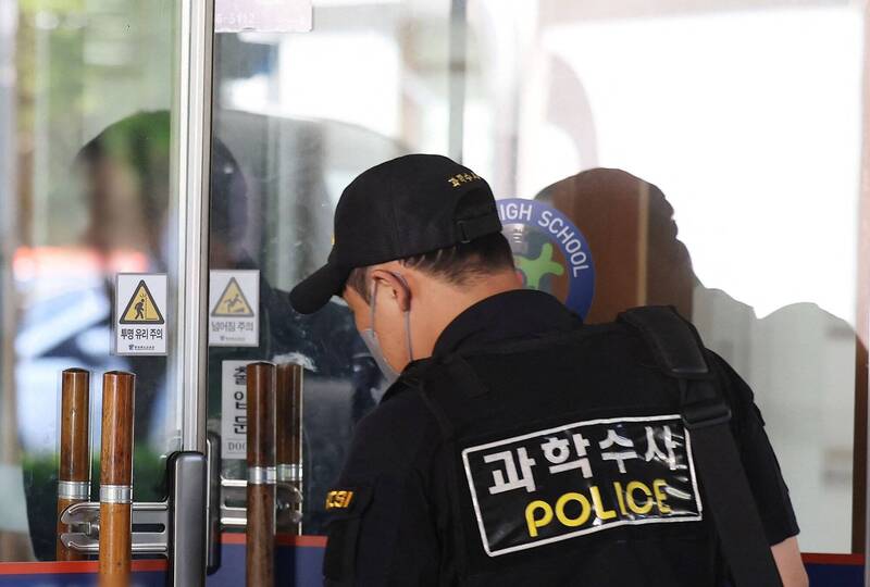 南韓特教生持刀傷害校長等5人 坦言壓力大欲砍人洩憤後輕生