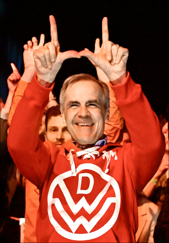 卡尼從未擔任國會議員卻出任總理，成為加國史上首例，但他成功說服選民，他以往應對金融危機的經驗讓他有能力帶領加拿大度過美國的貿易戰。（路透）