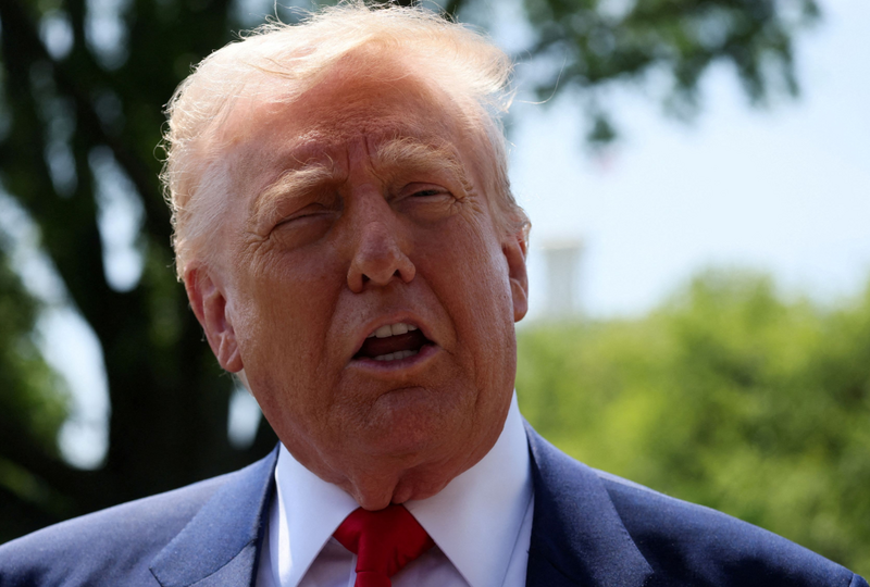 美國總統川普。（路透）