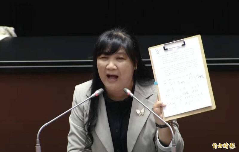 民進黨原住民族立委伍麗華。(資料照) 民進黨原住民族立委伍麗華。(資料照)