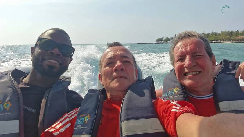 莫斯奎拉（左）被控在阿方索（中）與朗沃斯位於倫敦西區的家中將兩人謀殺。（圖取自Facebook）