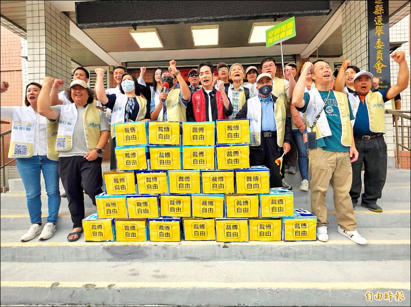罷傅二階送件 葉霸：期待花蓮人下一步出門投票