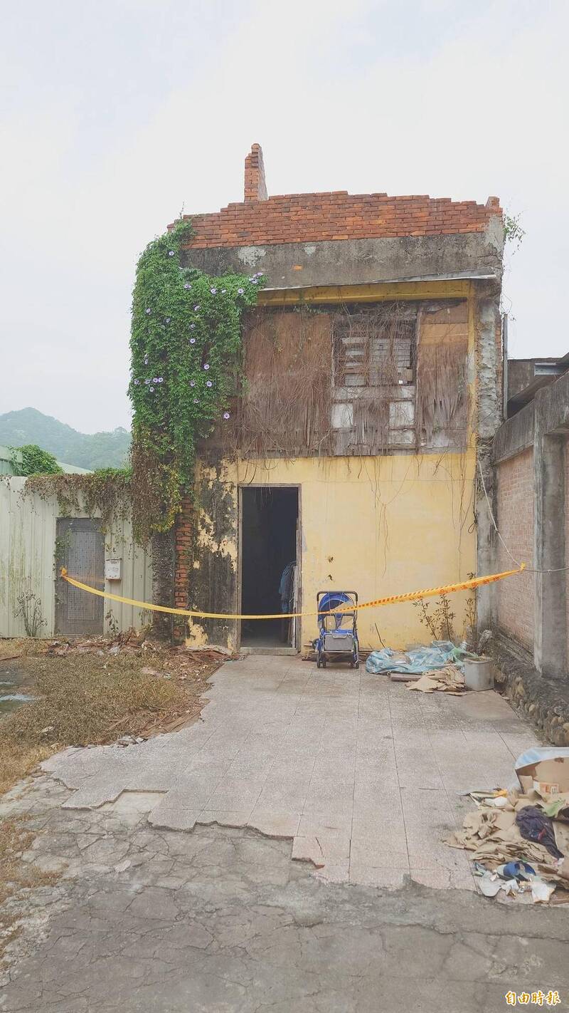 新竹縣關西鎮、號稱全台最短的中正路驚傳命案。（記者黃美珠攝）