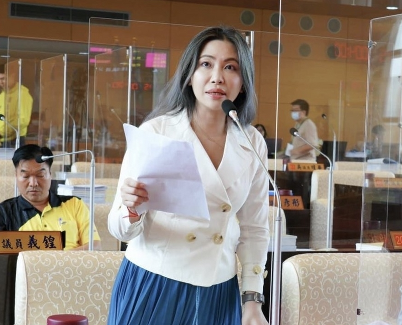 前台中市議員賴佳微。(資料照,賴佳微提供) 前台中市議員賴佳微。(資料照,賴佳微提供)