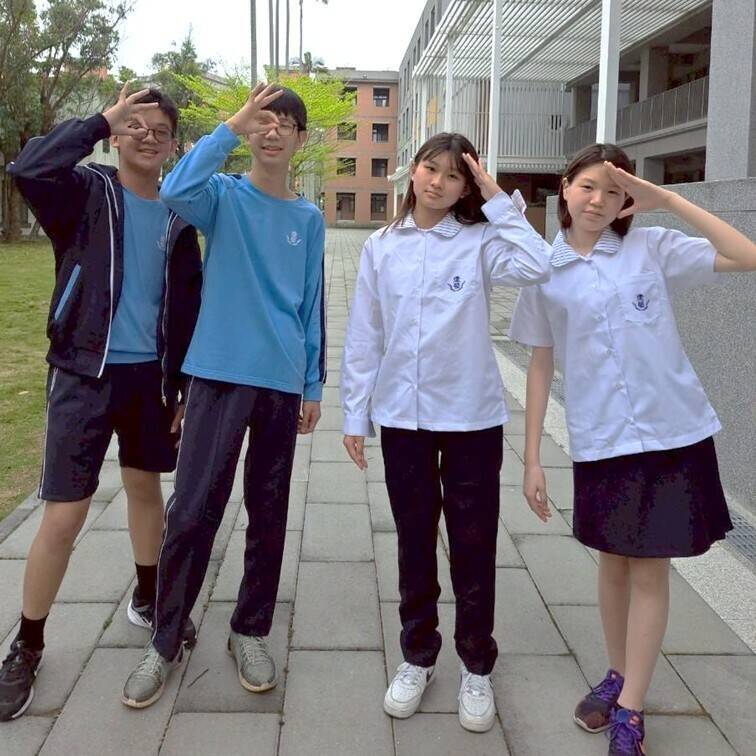 竹市建華國中新制服出爐 打破「男藍女紅」性別刻板印象 - 生活 - 自由時報電子報