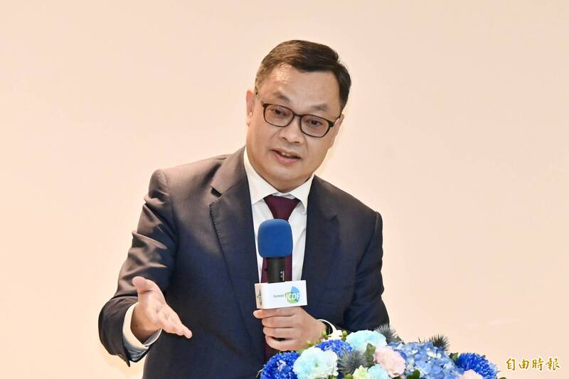 外交部政務次長陳明祺9日出席國合會與國圖共同舉辦的第一屆「國際開發援助現場論壇」。(記者叢昌瑾攝) 外交部政務次長陳明祺9日出席國合會與國圖共同舉辦的第一屆「國際開發援助現場論壇」。(記者叢昌瑾攝)