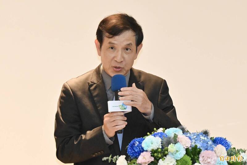 國家圖書館副館長翁誌聰9日出席國合會與國圖共同舉辦的第一屆「國際開發援助現場論壇」。(記者叢昌瑾攝) 國家圖書館副館長翁誌聰9日出席國合會與國圖共同舉辦的第一屆「國際開發援助現場論壇」。(記者叢昌瑾攝)