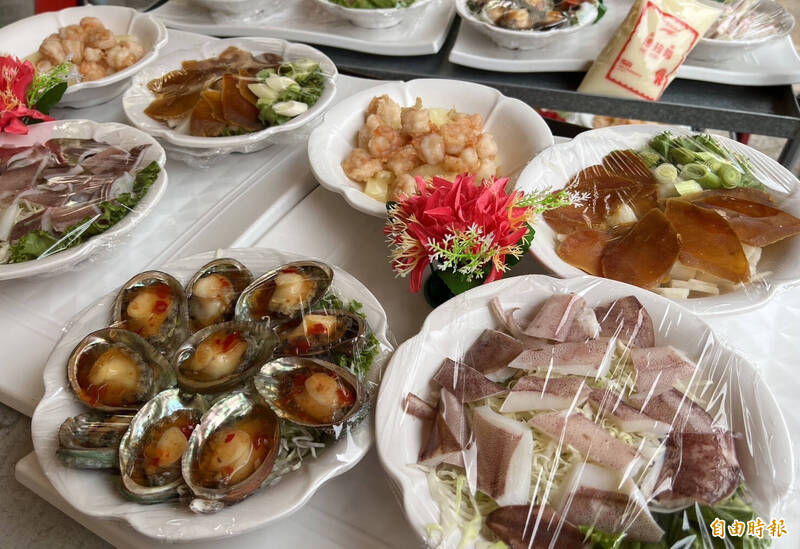 「虱目北門宴」料理美味。(記者楊金城攝) 「虱目北門宴」料理美味。(記者楊金城攝)