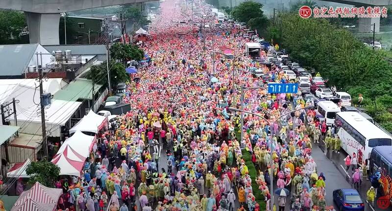 白沙屯媽祖回鑾 雙鐵疏運量增 白沙屯媽祖回鑾 雙鐵疏運量增