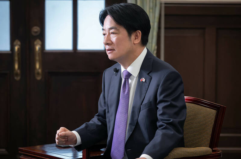 總統賴清德接受「日本經濟新聞社」專訪,這是賴上任後首次接受日媒專訪,內容觸及台美關係、台日關係、兩岸關係。(總統府提供) 總統賴清德接受「日本經濟新聞社」專訪,這是賴上任後首次接受日媒專訪,內容觸及台美關係、台日關係、兩岸關係。(總統府提供)