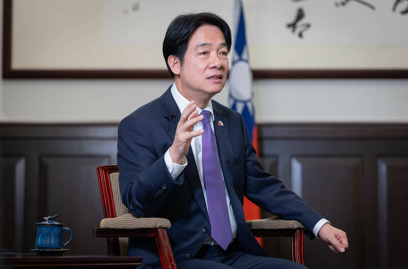 總統賴清德接受「日本經濟新聞社」專訪,這是賴上任後首次接受日媒專訪,內容觸及台美關係、台日關係、兩岸關係。(總統府提供) 總統賴清德接受「日本經濟新聞社」專訪,這是賴上任後首次接受日媒專訪,內容觸及台美關係、台日關係、兩岸關係。(總統府提供)