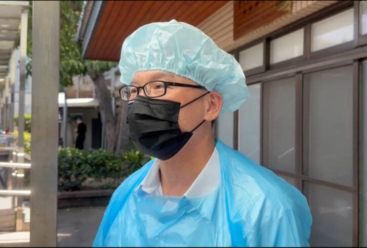 檢察官劉文賓說明死者解剖結果。(民眾提供) 檢察官劉文賓說明死者解剖結果。(民眾提供)