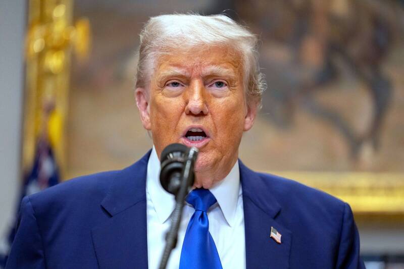 川普脫口「統一與和平」 外交部：美中貿易談判未觸及台灣議題