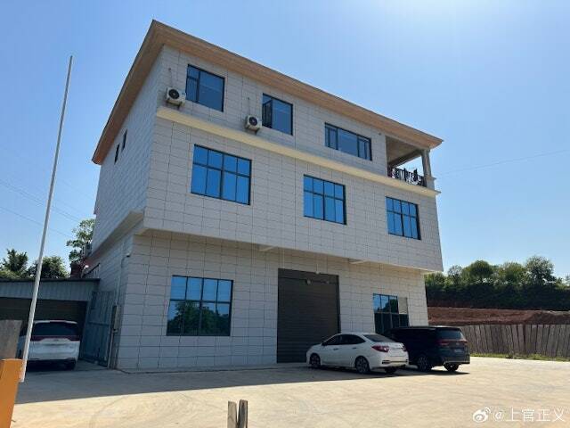 中國湖南長沙縣安沙鎮龍華嶺村1幢別墅的地下室設有代孕實驗室。(圖擷自上官正義微博) 中國湖南長沙縣安沙鎮龍華嶺村1幢別墅的地下室設有代孕實驗室。(圖擷自上官正義微博)