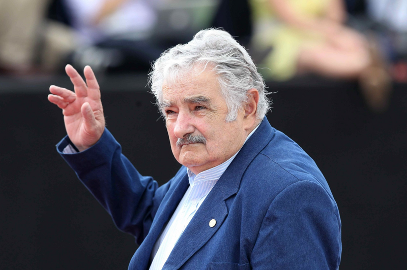 烏拉圭前總統穆西卡(Jose Mujica)於13日傳出逝世的消息,享壽89歲。(歐新,資料照) 烏拉圭前總統穆西卡(Jose Mujica)於13日傳出逝世的消息,享壽89歲。(歐新,資料照)