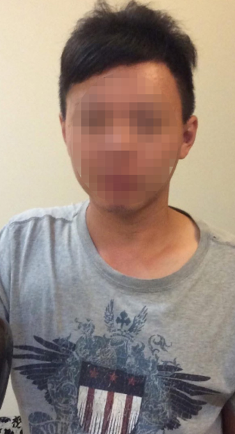 狠心用枕頭悶死5歲兒子的簡男。（記者林嘉東翻攝臉書）