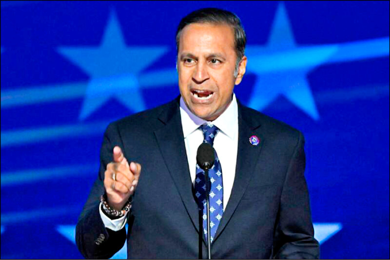 美國民主黨聯邦眾議員克利什納穆希美東時間十五日提出「對台六項保證法案」，主張將「六項保證」正式納入美國法律體系，並建立國會審查機制，確保未來任何政府不得在未經國會同意情況下擅自更動。（法新社檔案照）