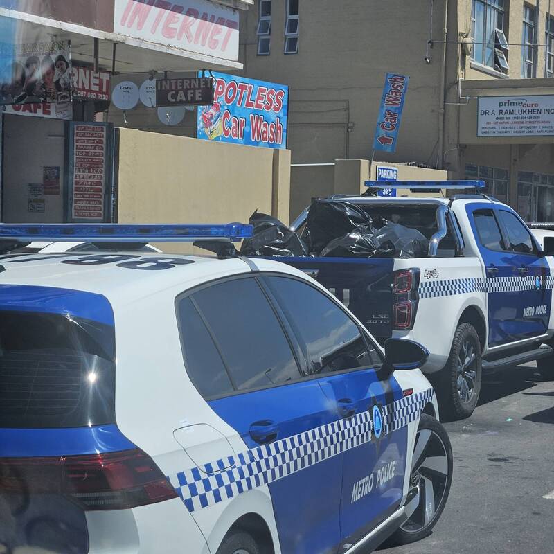 南非德班一處酒吧爆發槍擊案，造成8人死亡。德班警方示意圖。（圖擷自「Durban Metro Police Service」X帳號）