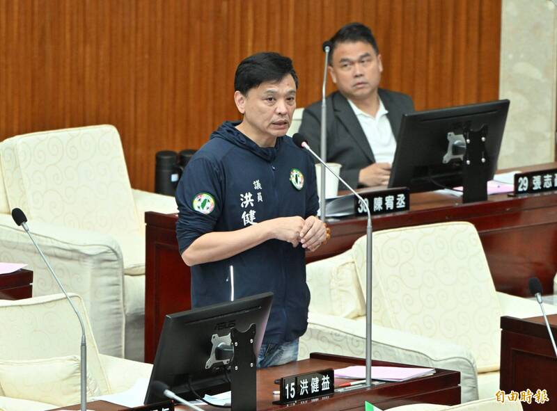 爆賴清德常與罷團開會惹議 議員洪健益致歉:語速過快口誤 爆賴清德常與罷團開會惹議 議員洪健益致歉:語速過快口誤