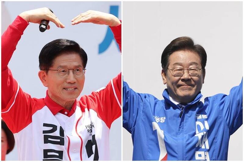 南韓大選白熱化 李在明支持率下滑、金文洙急起直追