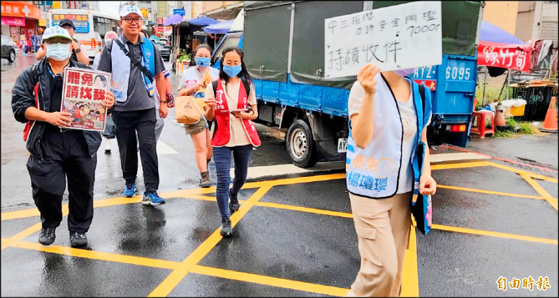 台中未達安全門檻 3區罷藍委續收件