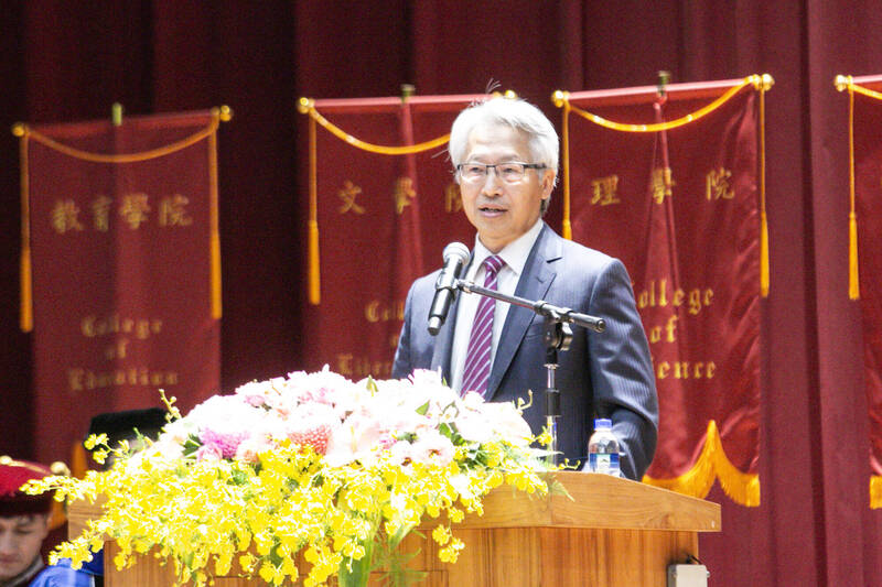 台師大畢典  廖俊智：人類特有「反脆弱優勢」勝AI