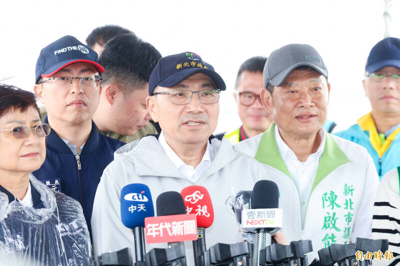 朱立倫表態交棒黨主席 侯友宜：持家辛苦盼團結為民
