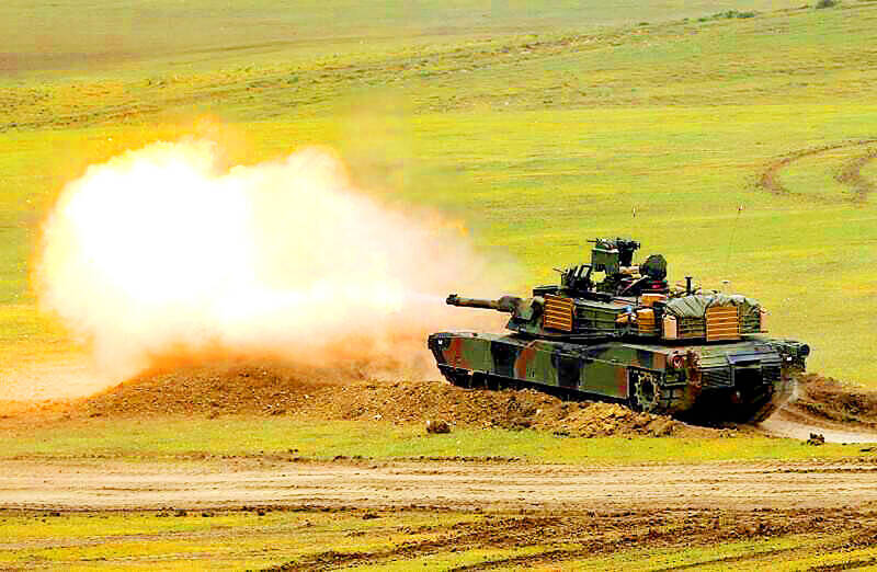 《TAIPEI TIMES》 Army expected to receive 42 Abrams tanks this month - 焦點 ...