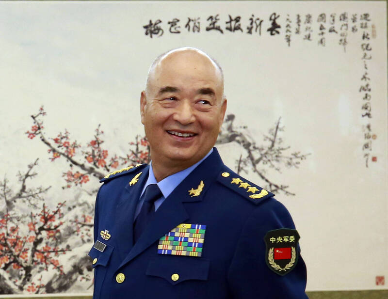 前中共中央軍委副主席許其亮今天傳出因心肌梗塞辭世。（美聯社）