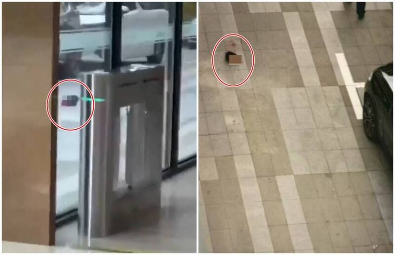 中國廣東深圳近日發生一起驚悚案件，一顆女性人頭從市中心一幢大樓上被扔下。（圖翻攝自李老師不是你老師X平台）