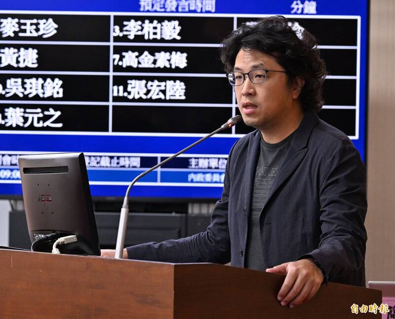 民進黨立委沈伯洋。（資料照）