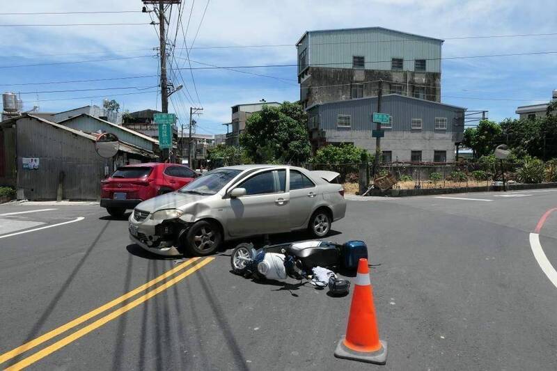 學生騎電動自行車的車禍案幾乎達到2倍。(屏東縣警局提供) 學生騎電動自行車的車禍案幾乎達到2倍。(屏東縣警局提供)