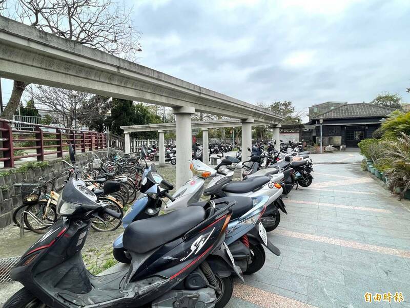 圖為鄉公所已租下的火車站旁藝文廣場。(資料照) 圖為鄉公所已租下的火車站旁藝文廣場。(資料照)