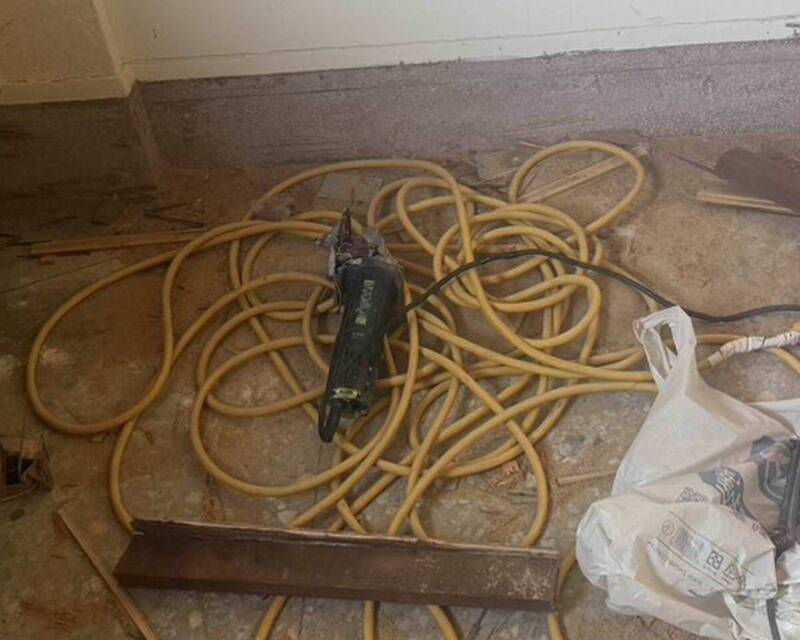 切割器具。(警方提供) 切割器具。(警方提供)