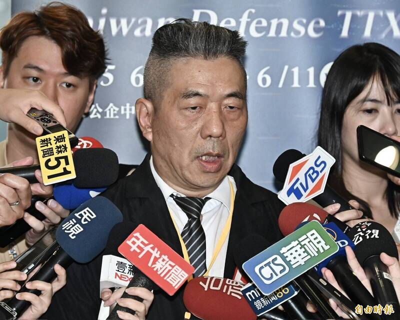 國防安全研究院國防戰略與資源研究所所長蘇紫雲10日出席「台海防衛兵推」。(記者塗建榮攝) 國防安全研究院國防戰略與資源研究所所長蘇紫雲10日出席「台海防衛兵推」。(記者塗建榮攝)