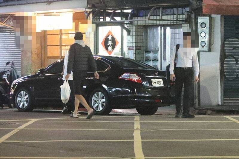 侯漢廷爆料史哲上班日下午5點半搭公務車去推拿診所。(侯漢廷提供) 侯漢廷爆料史哲上班日下午5點半搭公務車去推拿診所。(侯漢廷提供)