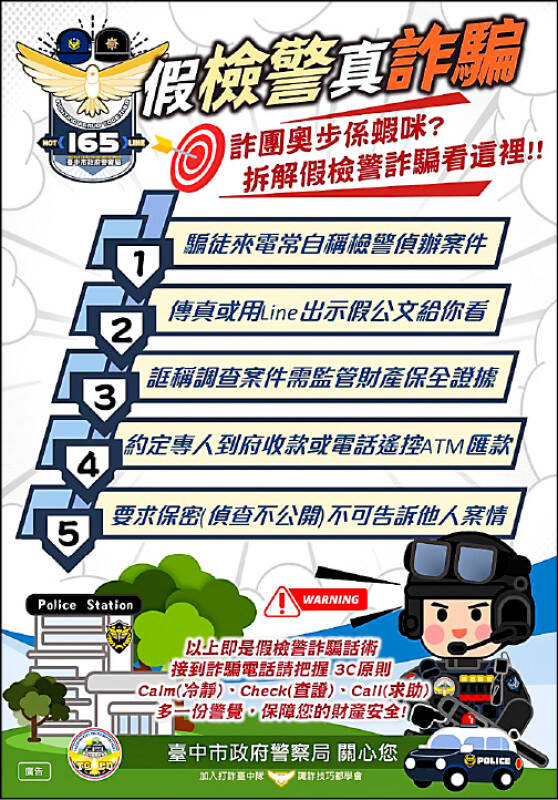 家住萬華區年近60歲的婦人,接到假檢警電話,表示她涉及刑案,要求帳戶交付監管,被詐近9千萬元。警方表示,假檢警靠著AI,捲土重來。(警方提供) 家住萬華區年近60歲的婦人,接到假檢警電話,表示她涉及刑案,要求帳戶交付監管,被詐近9千萬元。警方表示,假檢警靠著AI,捲土重來。(警方提供)