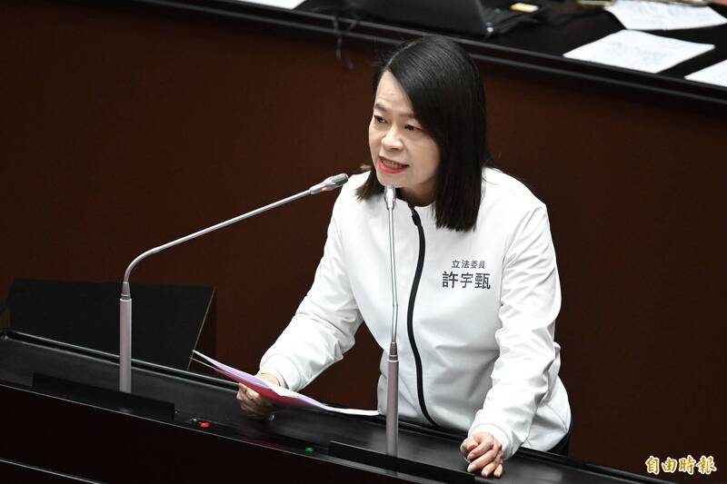 許宇甄辦公室聲明，林姓助理已於2024年12月31日因個人生涯規劃離職。其個人若有任何違法行為，支持司法機關依法偵辦，勿枉勿縱。（資料照）