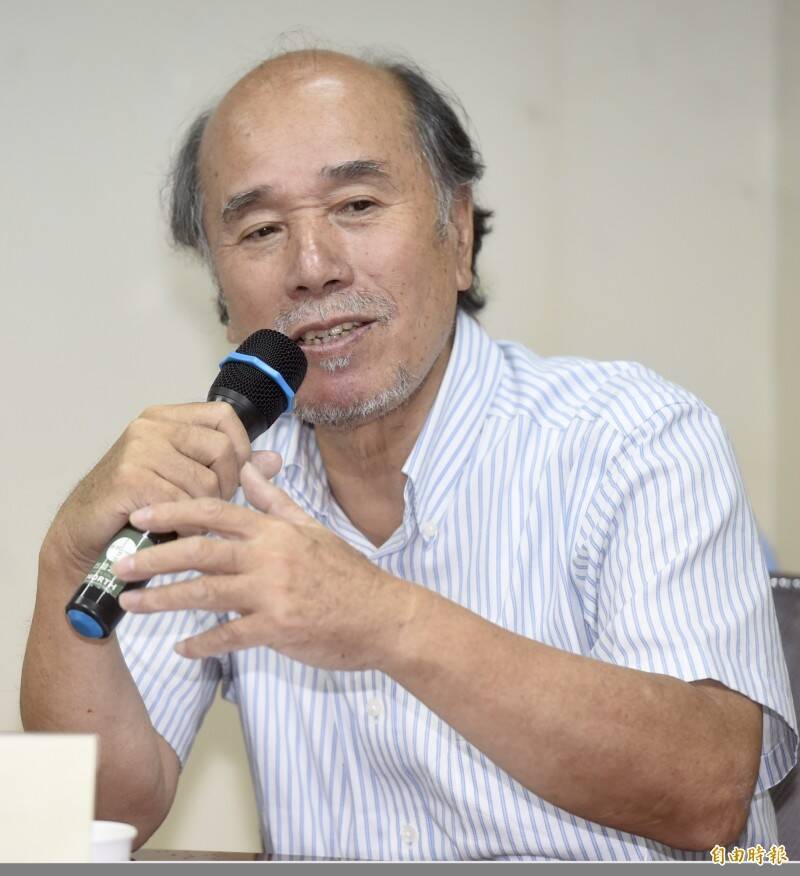 公投護台灣聯盟名譽總召蔡丁貴指出，中共將台獨分為三類，沈伯洋這類就是攻擊重點。（資料照）