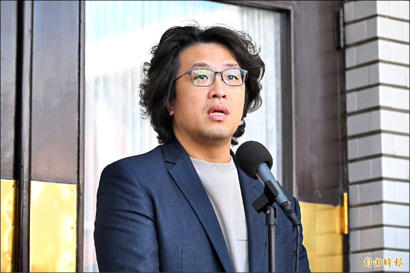 民進黨立委立委沈伯洋昨受訪表示,他們家是中南美台商,要把中南美台商抹成紅的,真的是滑天下之大稽。(記者陳逸寬攝) 民進黨立委立委沈伯洋昨受訪表示,他們家是中南美台商,要把中南美台商抹成紅的,真的是滑天下之大稽。(記者陳逸寬攝)