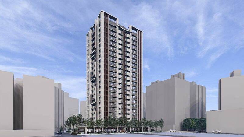 新北市土城清水段社區申請危險建物「580專案計畫」,基地近土城樹林線LG09站。圖為完工模擬示意圖。(圖由新北住都中心提供) 新北市土城清水段社區申請危險建物「580專案計畫」,基地近土城樹林線LG09站。圖為完工模擬示意圖。(圖由新北住都中心提供)