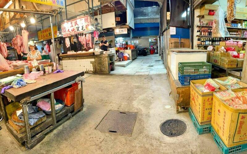 石牌自強市場共38戶的污廢水在今年6月全部納入公共污水下水道系統。(圖由台北市衛工處提供) 石牌自強市場共38戶的污廢水在今年6月全部納入公共污水下水道系統。(圖由台北市衛工處提供)