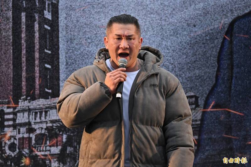 館長說:「我參加過了這麼多遊行,上台講那麼多次話,其實,我都不罵髒話。」(資料照) 館長說:「我參加過了這麼多遊行,上台講那麼多次話,其實,我都不罵髒話。」(資料照)