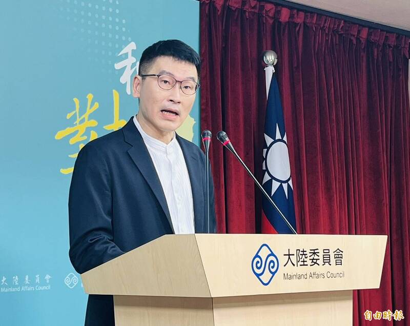 陸委會發言人梁文傑今日強調,金門、馬祖水域是由中華民國的海巡在執法,沒有拿出來協商的必要。 (記者陳鈺馥攝) 陸委會發言人梁文傑今日強調,金門、馬祖水域是由中華民國的海巡在執法,沒有拿出來協商的必要。 (記者陳鈺馥攝)