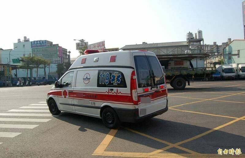 台中市又有墜樓死亡案，青年男子送醫不治，身分與墜樓原因調查中。示意圖（資料照）