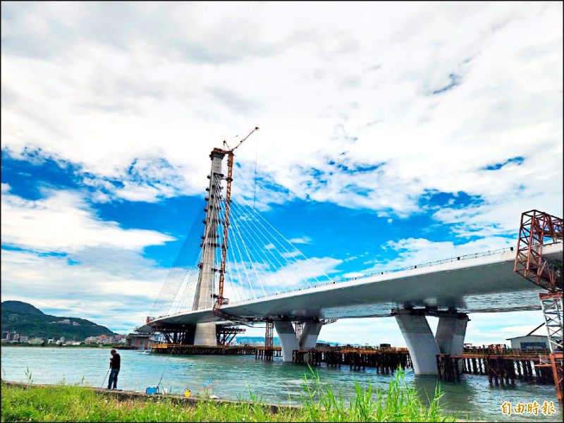 淡江大橋主橋塔7月完成明年通車- 新北市- 自由時報電子報
