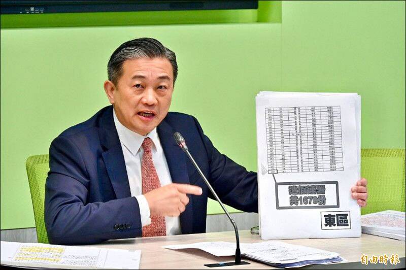 雙吳罷免提議書涉偽造案 王定宇:國民黨還是毫無歉疚悔意嗎? - 政治 - 自由時報電子報