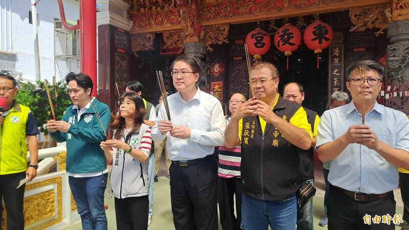 台東拜關公 林右昌:傅崐萁幹的所有壞事 黃建賓都有份 台東拜關公 林右昌:傅崐萁幹的所有壞事 黃建賓都有份
